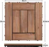 Yaheetech 27 Stück 30x30cm Terrassenfliesen Set Holzfliesen Produktbild-Vorschau 4