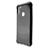 A black phone case shown from the side against a white background. Produktbild-Vorschau