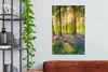 MuchoWow® - Leinwandbilder - Frühling - Wald - Sonne, Produktbild-Vorschau 2