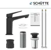 SCHÜTTE Waschbeckenarmatur RAVEN, Badarmatur mit PopUp Produktbild-Vorschau 4