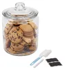 Bocal de conservation Relaxdays avec couvercle, 4 l, verre, Voir les images du produit 1
