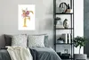 MuchoWow® Poster Brief - Blume - Illustration 60x90 cm - Produktbild-Vorschau 4