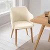 home24 Armlehnenstuhl - Webstoff / Esche Massiv Produktbild-Vorschau 3