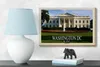 Holzschild Reise 18x12 cm Washington DC USA White House Produktbild-Vorschau 5