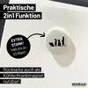Huuraa Magnet Erdmännchen Silhouette 59mm Kühlschrankmagnet Produktbild-Vorschau 3