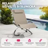 tectake® Paulina lehátko s textilenem 150 x 73 x 93 cm Náhled obrázku produktu 4
