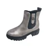 s.Oliver Damen Stiefelette Plateau Chelsea Boot Matt Lack Produktbild-Vorschau 8