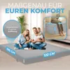 ELONEO Klappmatratze, Gästematratze, 3-teilige Produktbild-Vorschau 2