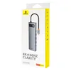 Baseus 11-in-1 Power Delivery USB-C HUB Grau Produktbild-Vorschau 2