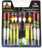 15Pcs Vertical Professional Angelköder schwimmt Bobber Rods Produktbild-Vorschau 1