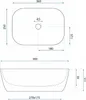 Rea Aufsatzwaschbecken Belinda Mini Oval White Produktbild-Vorschau 6