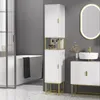 Badezimmerschrank mit 2 Schr?nken und einem Regal aus MDF Produktbild-Vorschau 3
