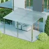 Terrassendach 3x8x2.7m mit Doppelstegplatten Sonnenschutz Produktbild-Vorschau 1