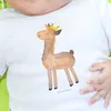 Mr. & Mrs. Panda  T-Shirt Lama König 0. - 6. Monat - Weiß - Produktbild-Vorschau 4