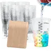 Set di becher in plastica per resina epossidica, 50 pezzi, Anteprima dell’immagine prodotto 1