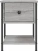 vidaXL Tables de nuit 2 pcs. Gris Sonoma 34x35,5x45 cm Bois Voir les images du produit 7