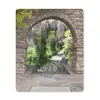 MuchoWow® Mauspad Mousepad Wald - Aussicht - Steine - Weg Produktbild-Vorschau 1