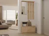 CDF Garderobe | Farbe: Eiche Artisan | Großer Spiegel | Produktbild-Vorschau 3