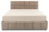 Polsterbett EMILIA 180x200 cm, Braun - Bett mit Lattenrost, Produktbild-Vorschau 4