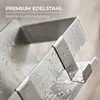DEKAZIA® Duschablage ohne Bohren Edelstahl | Duschregal Produktbild-Vorschau 5
