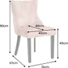riess-ambiente Chesterfield Stuhl CASTLE DELUXE grau Samt Produktbild-Vorschau 12