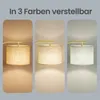 VASAGLE Stehlampe modern mit höhenverstellbarem Bogen, Produktbild-Vorschau 7