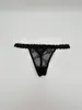Damen String Tanga transparent Spitze Mesh florales Muster Produktbild-Vorschau 4