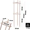 KADAX Baumstütze 130 cm aus robustem Holz, Baumpfahl zur Produktbild-Vorschau 2