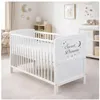 Baby-Delux Babybett Gitterbett Kinderbett Sweet Dreams Produktbild-Vorschau 1