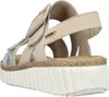 Rieker Damen Sandalen, beige(beigegoldperle (4)), Gr. 43 Produktbild-Vorschau 22