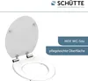 SCHÜTTE MDF WC Sitz SPIRIT WHITE, Toilettendeckel mit Produktbild-Vorschau 2