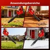 Akku-Laubbläser akku-gebläse Elektrischer Laubbläser mit Produktbild-Vorschau 3