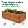 IvoQ Drewniana donica – 80 x 40 x 32 cm – drewno – do Podgląd zdjęcia produktu 2