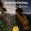 Salcar 20m 200 LED Solar Lichterkette Außenlichterkette, Produktbild-Vorschau 2