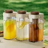 Cold Brew Kaffeezubereiter 1L Eiskaffee Krug mit Sieb Produktbild-Vorschau 2