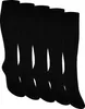 5 Paar Kniestrümpfe (uni) in Schwarz 39/42 Produktbild-Vorschau 1