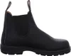 A side view of a black Blundstone Chelsea boot. Voir les images du produit