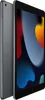 A gray Apple iPad is shown from a diagonal angle, with the screen facing the viewer. Voir les images du produit