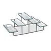 relaxdays 10030950_0 relaxdays Etagere   transparent Podgląd zdjęcia produktu 9