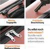 Travely Premium Handgepäck Koffer 45x36x20cm - passend für Produktbild-Vorschau 7