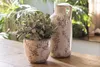 Clayre & Eef Blumentopf Ø 13x11 cm Beige Rosa Keramik Produktbild-Vorschau 4