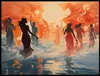 Plakat 80x60cm Tanzende Glut Produktbild-Vorschau 1