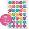 Aufkleber Set - 118 bunte Sticker - Viel Glück - Bleib Produktbild-Vorschau 3