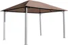 Ersatzdach für Pavillon Paris 3x4m Pavillondach Taupe Produktbild-Vorschau 1