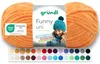 gründl Wolle Funny Uni 120m 100g Strickgarn Häkelgarn Produktbild-Vorschau 3