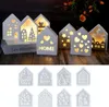 8pcs Silikonform Weihnachten,Silikonform Haus,Geeignet zum Produktbild-Vorschau 1
