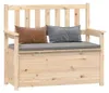 vidaXL Banc 112,5x51,5x96,5 cm Pin massif Voir les images du produit 6