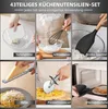 43 kusů Sada kuchyňského náčiní Silikonové nádobí na vaření Náhled obrázku produktu 6