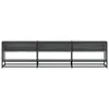 vidaXL TV-Schrank Grau Sonoma 180x40x46 cm Holzwerkstoff Produktbild-Vorschau 4