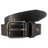 Büffelleder Gürtel in Schwarz 38 mm breit, Zeitlos für Produktbild-Vorschau 1